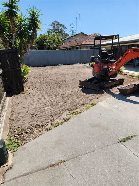 gold coast mini excavations and landscaping pty ltd|tight access excavations gold coast.